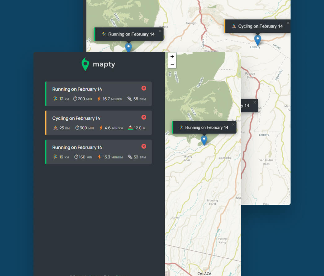 Mapty image